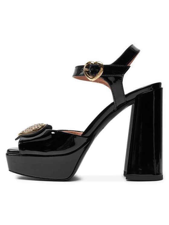 LOVE MOSCHINO LOVE MOSCHINO Sandały JA1608CG0IIH0000 Czarny