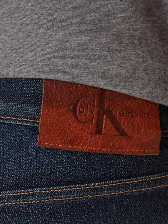 Calvin Klein Jeans Calvin Klein Jeans Džínsy LV04RD700G Tmavomodrá Tapered Fit