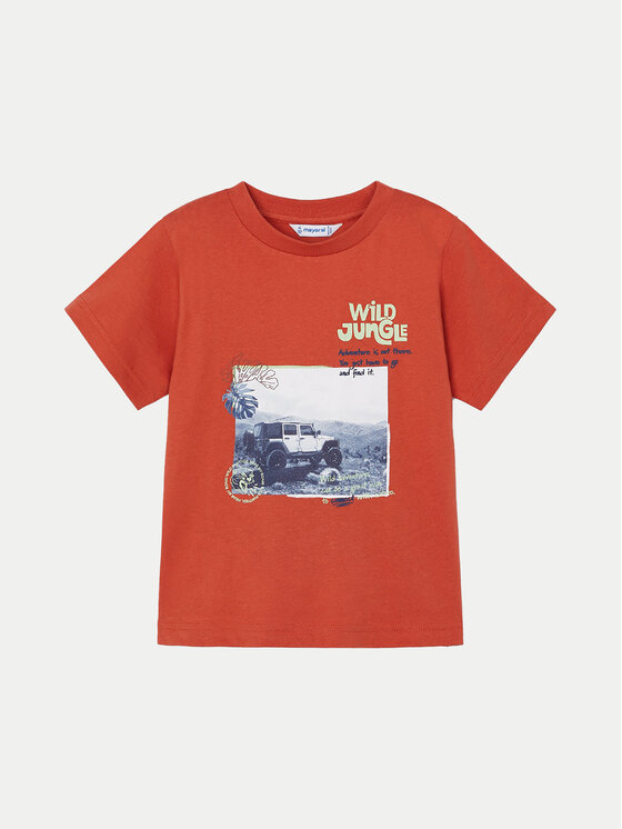 T-Shirt Mayoral, Velikost:2Y, Barva: Červená, 03010