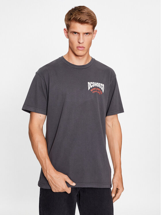 DC Shoes DC Shoes T-Shirt Defiant Tees ADYZT05309 Czarny Regular Fit