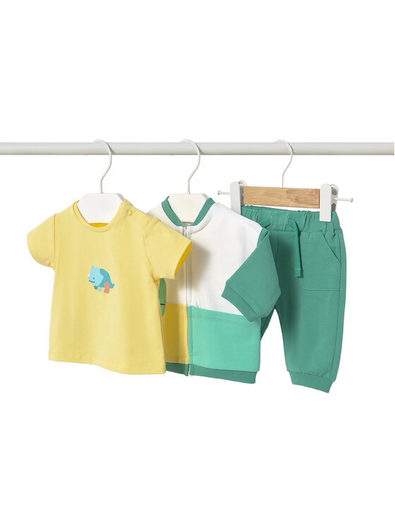 Mayoral Completo tuta 1802 Verde Regular Fit, taglia : 1_2M