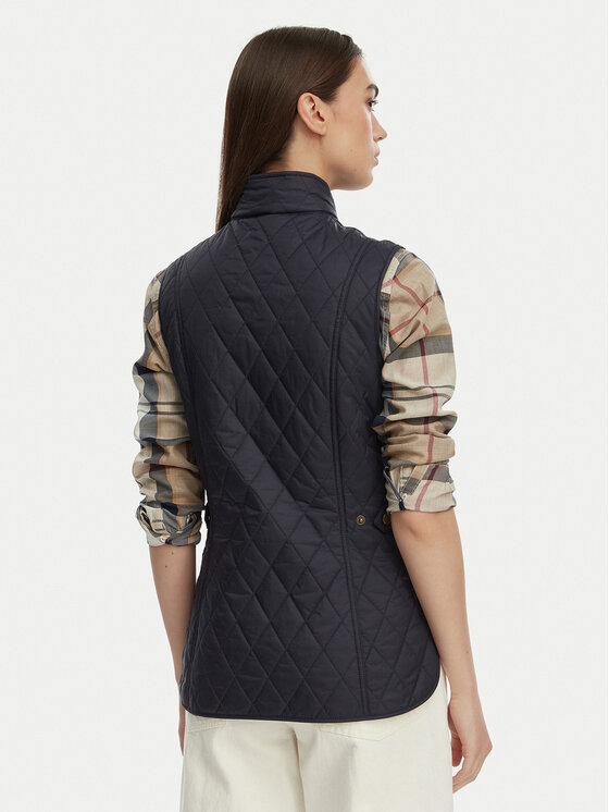 Barbour Barbour Bezrękawnik Otteburn LGI0003NY71 Granatowy Regular Fit