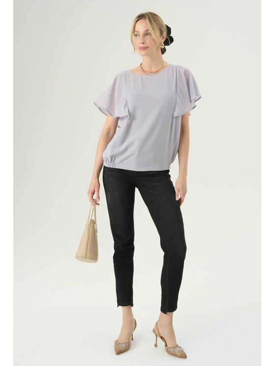 Femestage Femestage Blúzka Femestage ESSENTIAL LINE BLU2270-012 Fialová Regular Fit