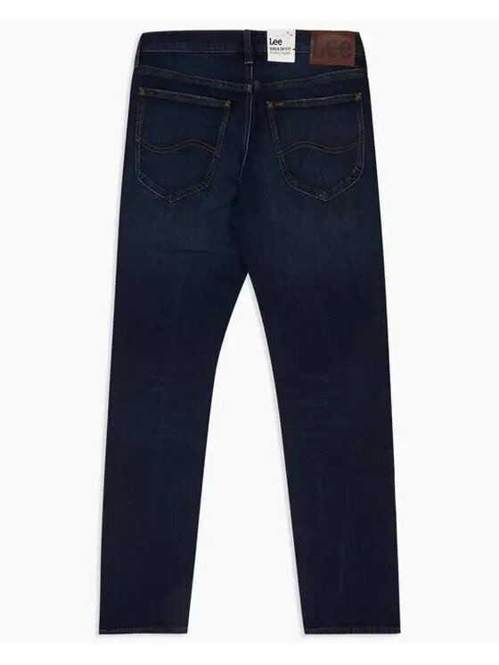 Lee Lee Jeansy DAREN ZIP FLY Niebieski Straight Fit