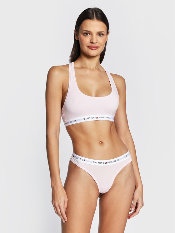 Tommy Hilfiger Tommy Hilfiger Бюстгальтер-топ UW0UW03820 Рожевий
