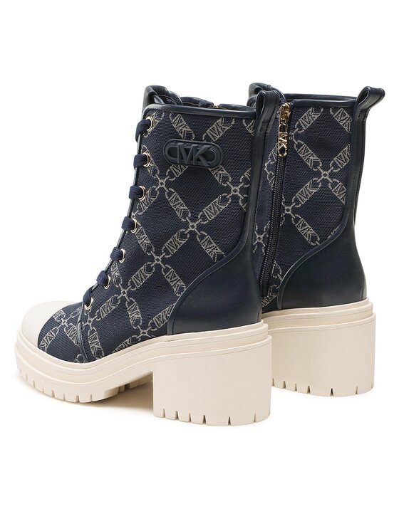 MICHAEL Michael Kors MICHAEL Michael Kors Puszābaki Hanley Bootie 40F3HYME6Y Tumši zils