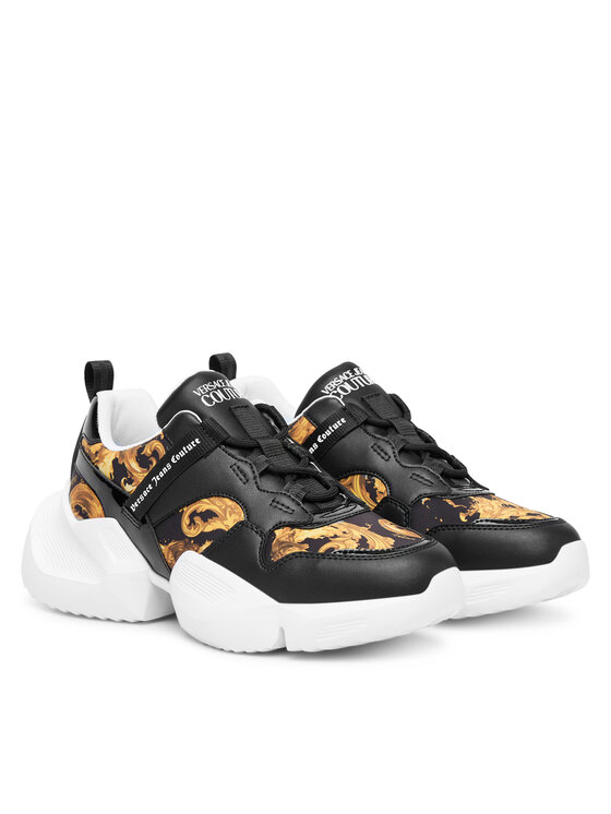 Versace Jeans Couture Versace Jeans Couture Sneakersy 80VA3SU7 ZSE19 G89 Czarny