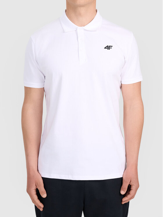 4F 4F T-Shirt TPTSM0770-10 Biały Active Fit
