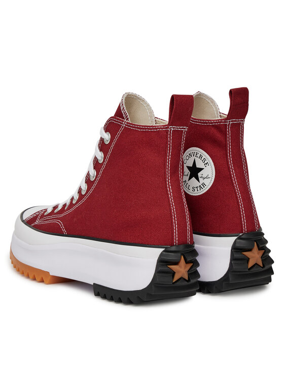 Converse Converse Plátěnky Run Star Hike Platform A12598C Červená