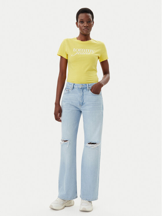 Tommy Jeans Tommy Jeans Farmer Mia DW0DW21282 Kék Relaxed Fit