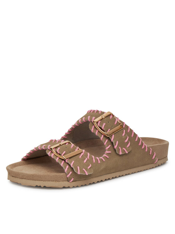 DeeZee DeeZee Pantoletten MXCR-205 Beige