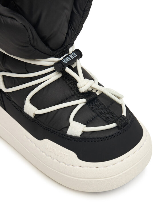 Moon Boot Moon Boot Μπότες Χιονιού Jr Park lace Mid 80D3440070 S Μαύρο
