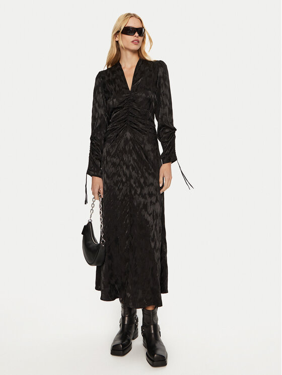 Gestuz Gestuz Повсякденна сукня Dalila 10909366 Чорний Regular Fit