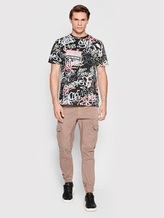 T-shirt Eco Graphic M2YI10 K9RM1 Multicolore Slim