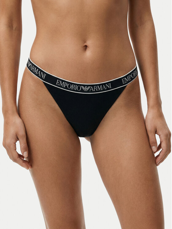 Emporio Armani Underwear Emporio Armani Underwear Σετ στρινγκ EW000405 AF19026 MC005 Μαύρο