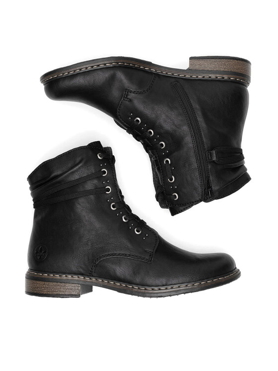 Rieker Rieker Botine 71218-00 Negru