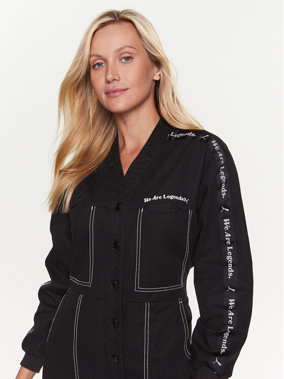 Puma Puma Комбінезон We Are Legends 536314 Чорний Relaxed Fit