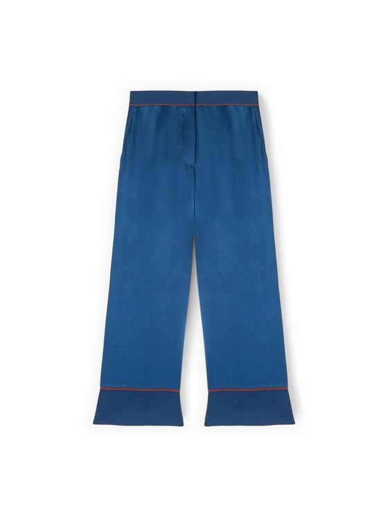 Motivi Motivi Pantaloni di tessuto P017W000861N024 Blu Regular Fit