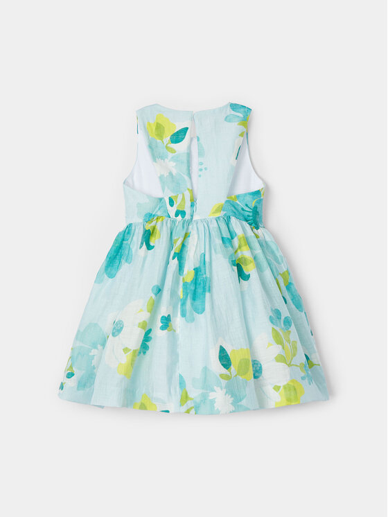 Mayoral Mayoral Rochie elegantă 3911 Verde Regular Fit