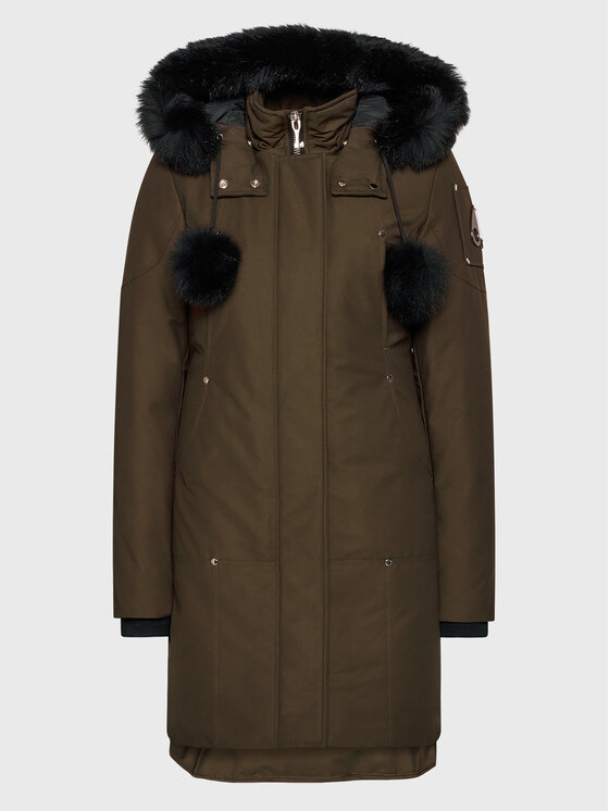 Moose Knuckles Moose Knuckles Pūkinė striukė Original Stirling MK2003LP Žalia Regular Fit