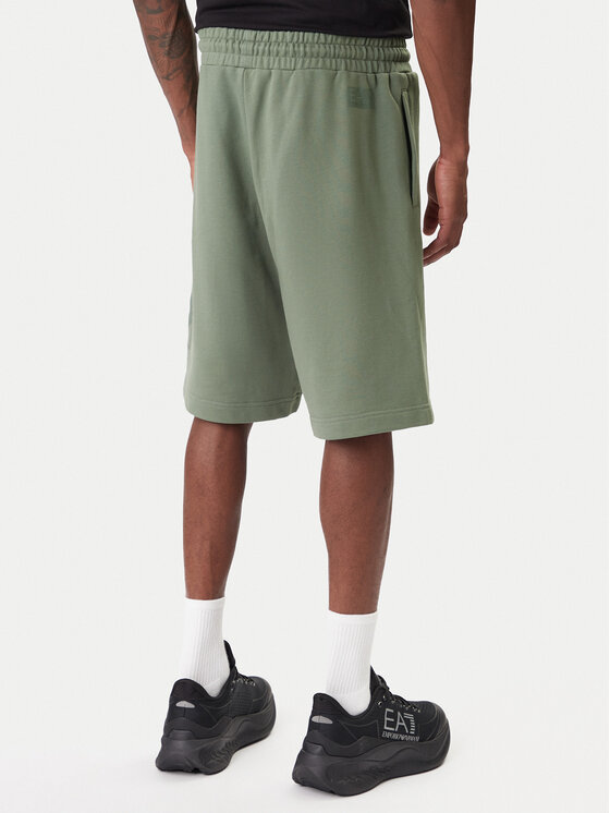 EA7 Emporio Armani EA7 Emporio Armani Pantaloncini sportivi 7M001491 AF17787 U7235 Verde Regular Fit