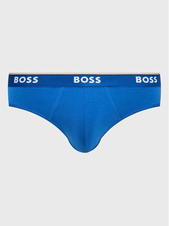 Boss Boss Komplet 3 par slipów Brief 3P Power 50479108 Kolorowy