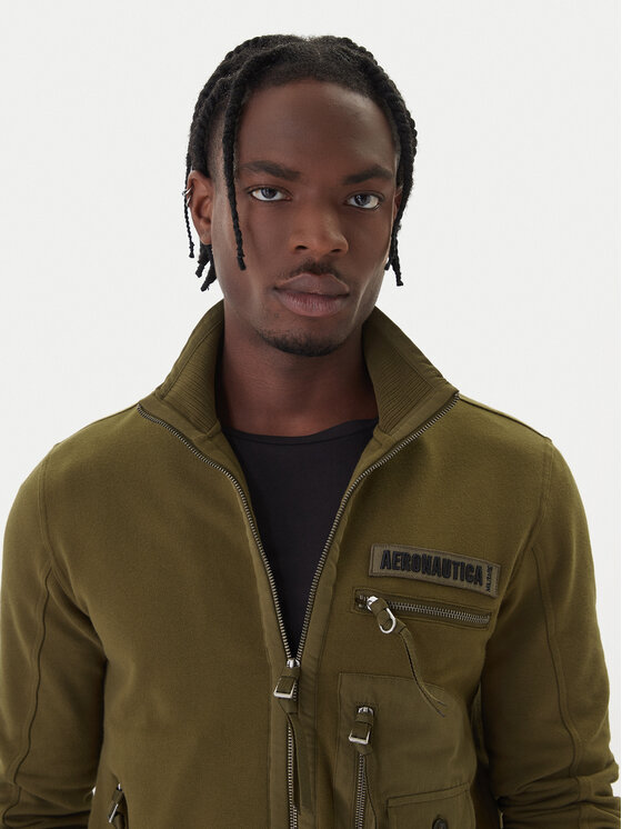 Aeronautica Militare Aeronautica Militare Felpa 252FE2069UF00668 Verde Regular Fit