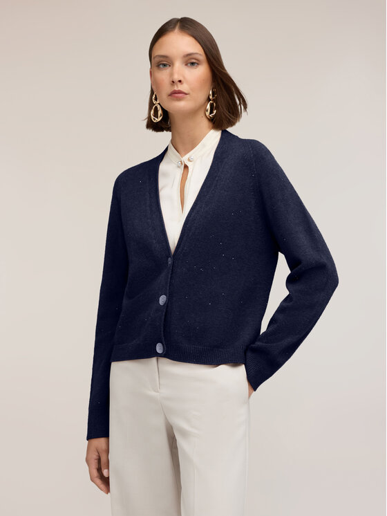 Motivi Motivi Maglione M360E002418N034 Blu Regular Fit