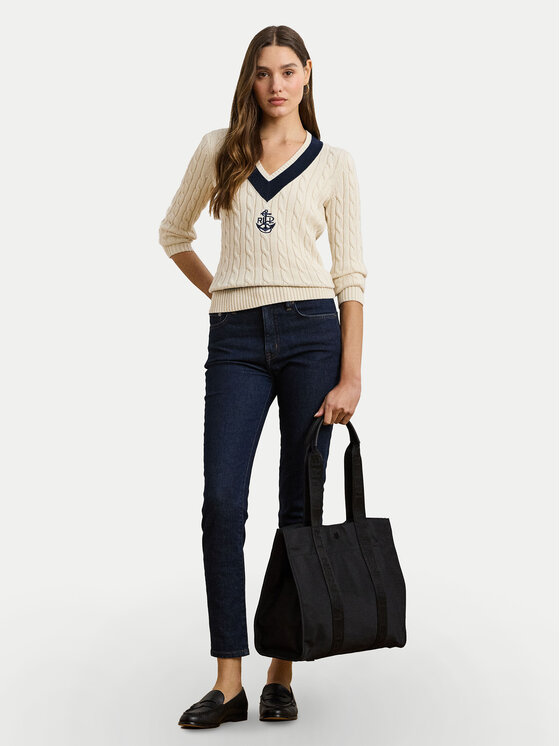 LAUREN RALPH LAUREN LAUREN RALPH LAUREN Ročna torba 431970157003 Črna