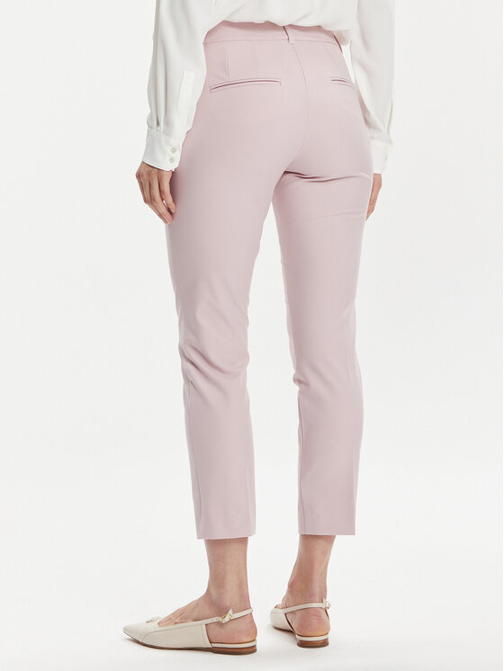 Marella Marella Chinosy Turku 2413131041 Różowy Slim Fit