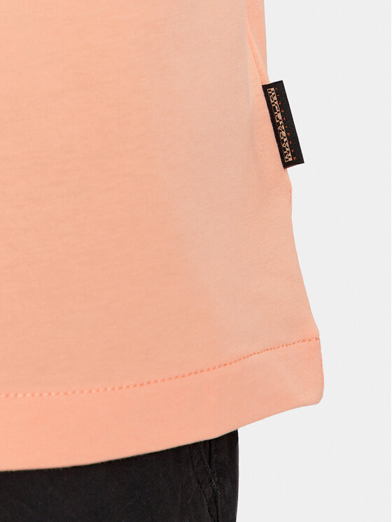 Napapijri Napapijri T-krekls NP0A4H8S Rozā Regular Fit