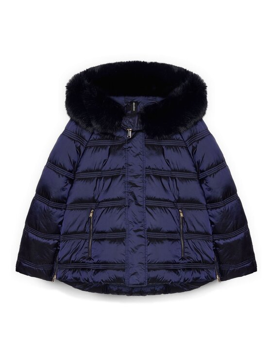 Fiorella Rubino Fiorella Rubino Giubbotto piumino F006T001423N034 Blu A-Line Fit