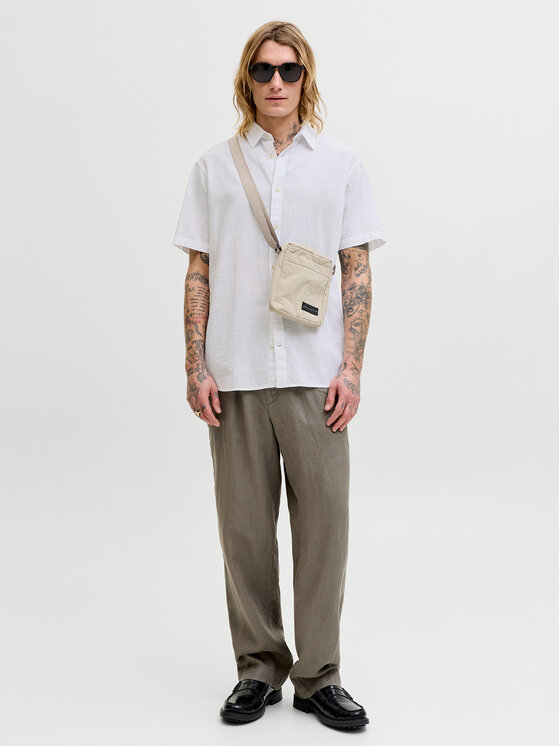 Jack & Jones Jack & Jones Koszula Summer 12289160 Biały Regular Fit