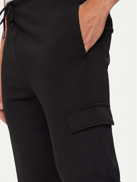 Brave Soul Brave Soul Pantaloni da tuta MJB-675BECKER Nero Regular Fit