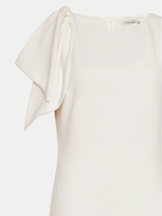 Tatuum Tatuum Coctailkleid Hastika T2406.214 Écru Regular Fit