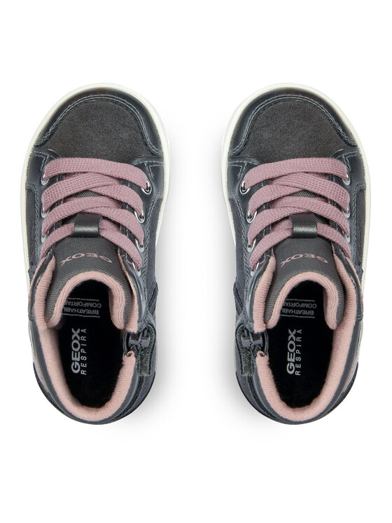 Geox Geox Laisvalaikio batai B Kilwi Girl B36D5B 022NF C1377 M Pilka