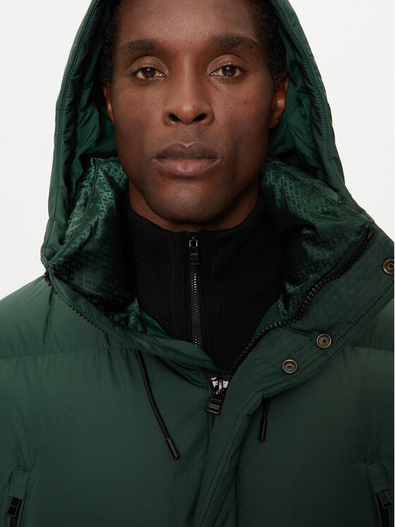 BOSS BOSS Зимно яке H-Condolo2 50525109 Зелен Regular Fit