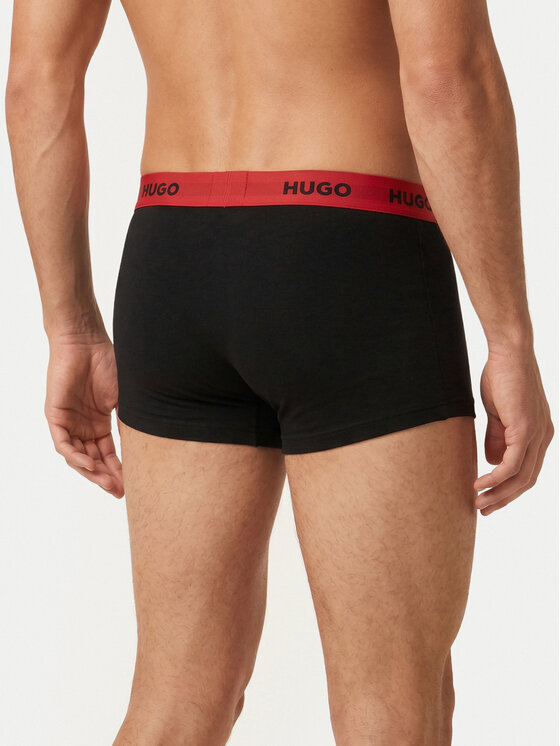 HUGO HUGO Комплект боксерки Trunk Triplet 50532611 Черен