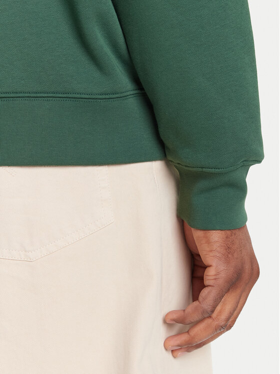 Quiksilver Quiksilver Bluză Salt Water Crew EQYFT05158 Verde Regular Fit