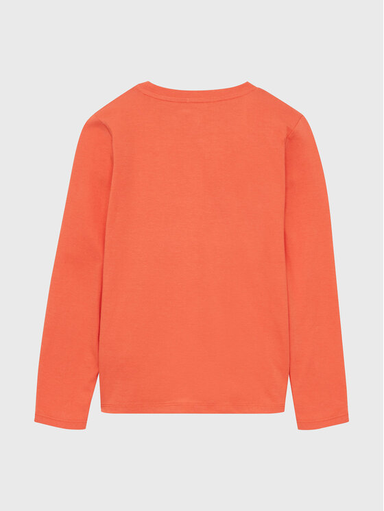 Tom Tailor Tom Tailor Bluzka 1033835 Pomarańczowy Regular Fit