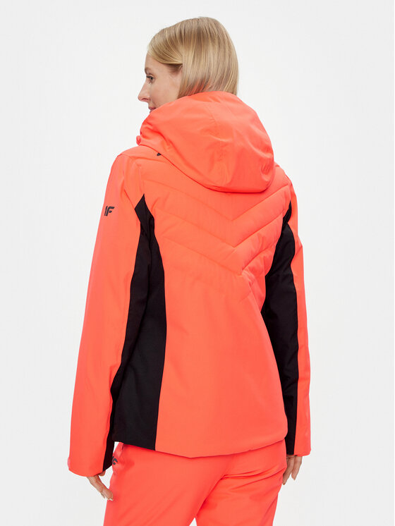 4F 4F Скиорско яке 4FAW23TJACF122 Коралов Regular Fit
