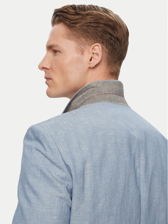 HUGO HUGO Öltöny Henry 50559672 Világoskék Slim Fit