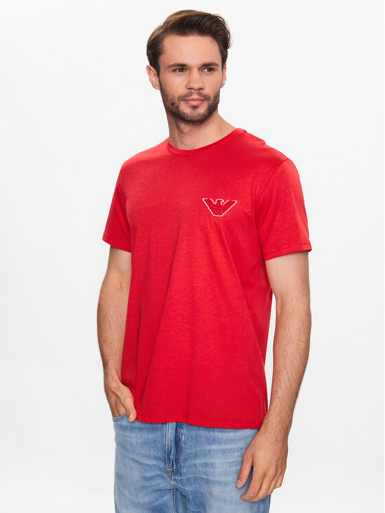Emporio Armani Underwear Emporio Armani Underwear T-Shirt 211818 3R483 00173 Κόκκινο Regular Fit