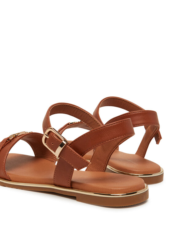 Tommy Hilfiger Tommy Hilfiger Sandale T3A2-33778-0326 S Smeđa