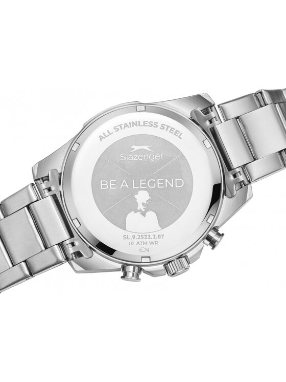 Slazenger Slazenger Zegarek SL.09.2457.3.01 Srebrny