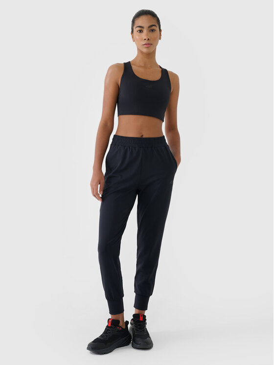 4F 4F Spodnie dresowe MULTI ACTIVE Czarny Regular Fit