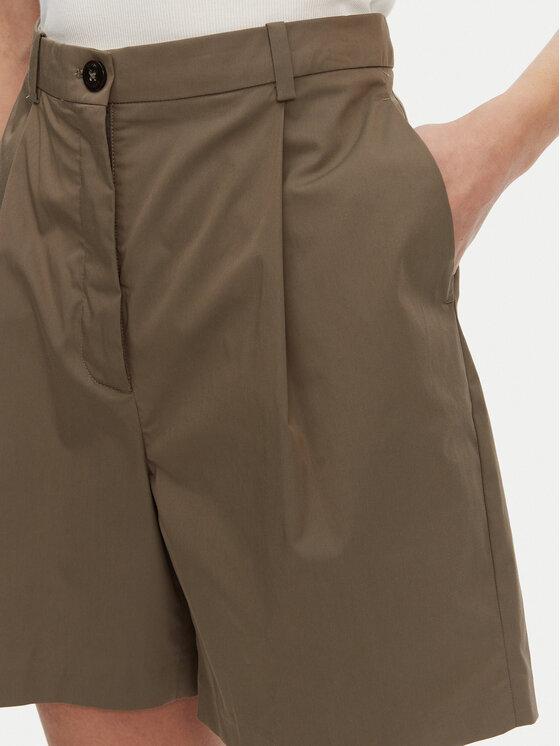 Tommy Hilfiger Tommy Hilfiger Bermudy WW0WW44764 Brązowy Relaxed Fit