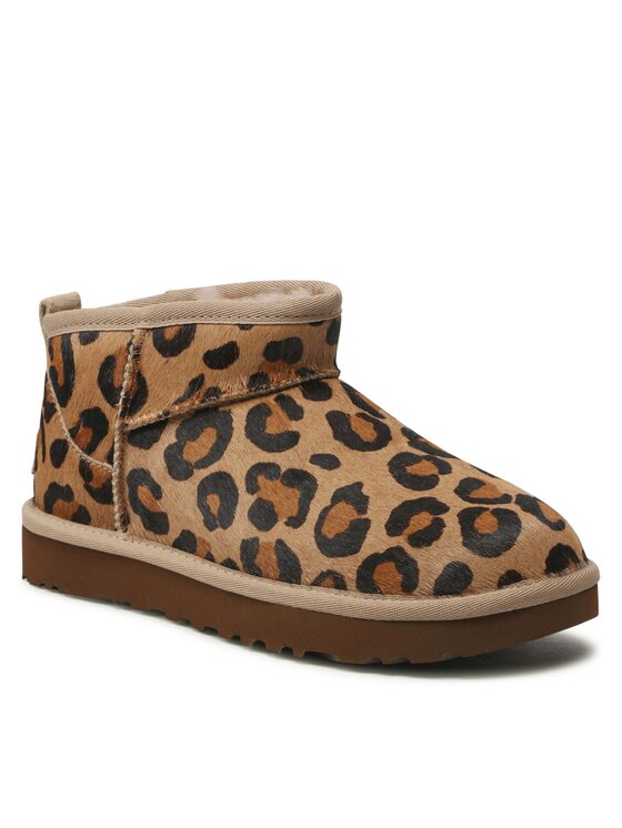 Ugg Pantofi W Classic Ultra Mini Spotty 1134523 Maro La Reducere si Transport Gratuit Botine 2023-11-28 3
