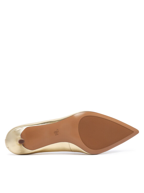 LAUREN RALPH LAUREN LAUREN RALPH LAUREN Scarpe stiletto Lanette Metallic 802978205002 Oro