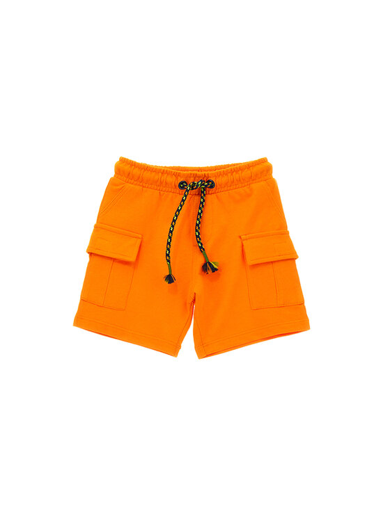 Original Marines Pantalon scurți din material DDP0372NM Portocaliu Regular Fit